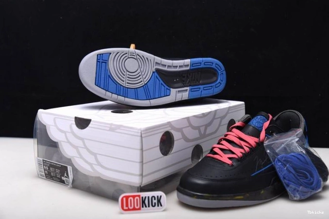 Reps TBK Black Blue Retro Off-White DJ4375-004 SP 2 Jordan Low 0721
